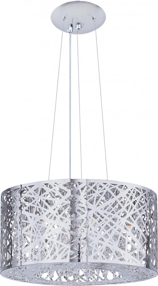 ET2 INCA E21309-10PC/BUL Pendant Contemporary - Chrome