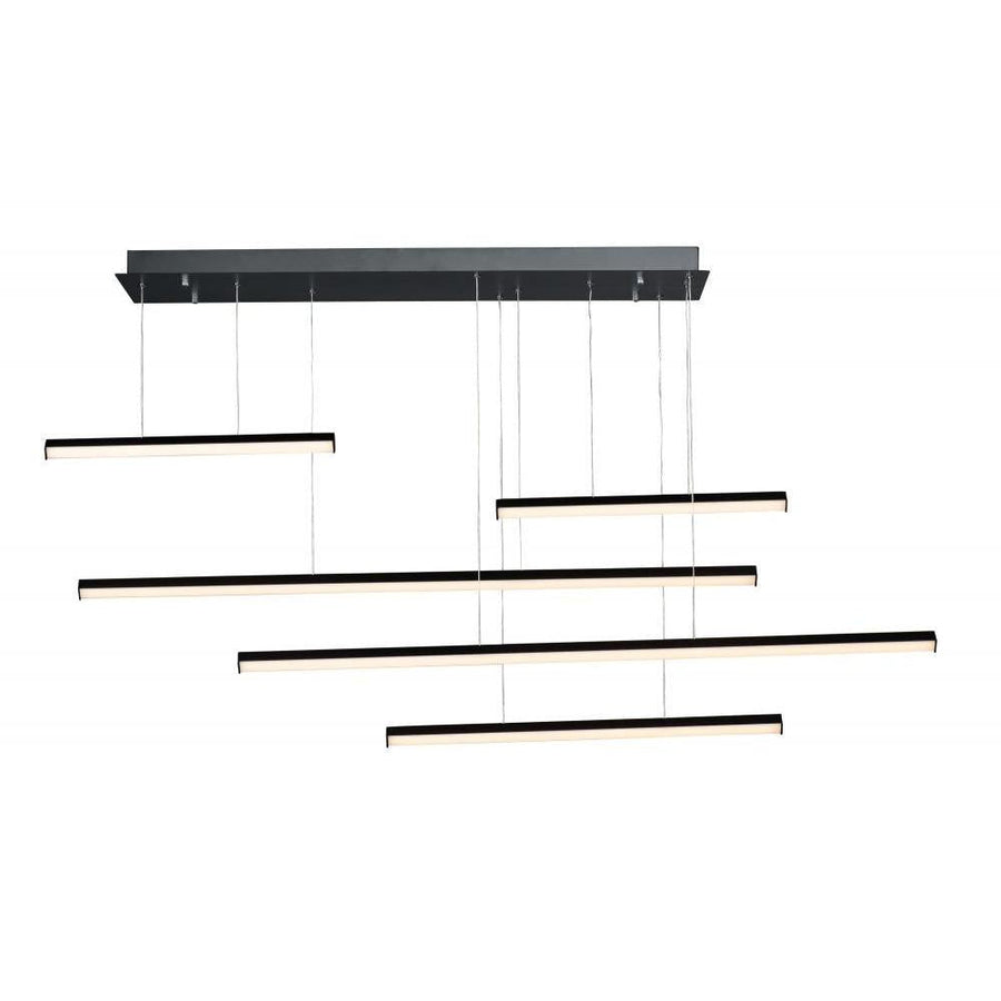 61 Inch Pendant – Black