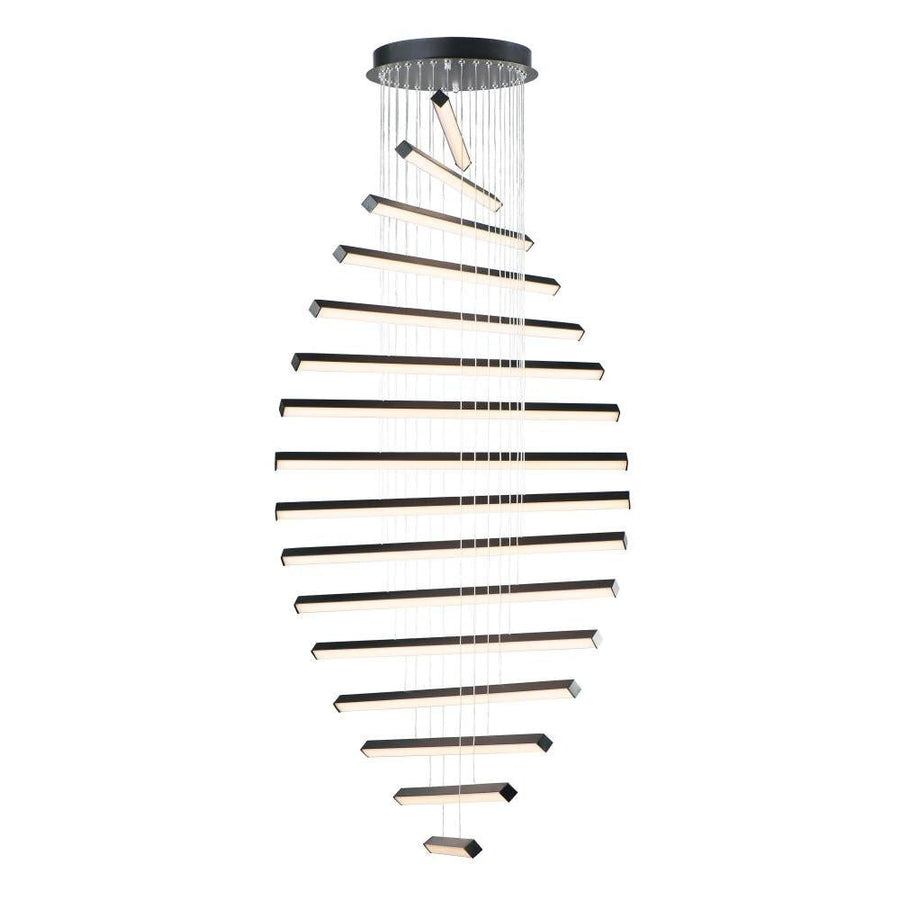 28 Inch Pendant – Black
