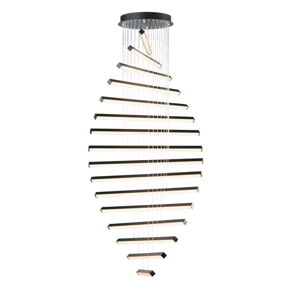 28 Inch Pendant – Black