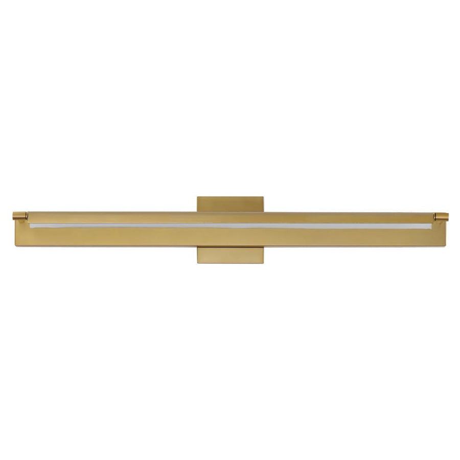 Bookkeeper 30 Inch Wall Sconce – Natural Aged Brass – E21393-NAB