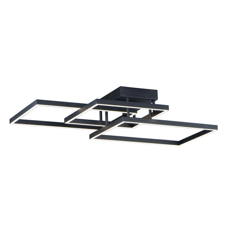23.5 Inch Flush Mount – Black