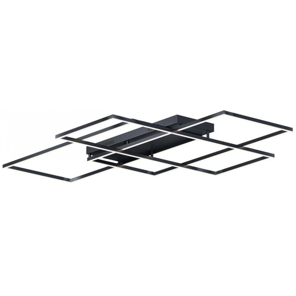 48 Inch Flush Mount – Black