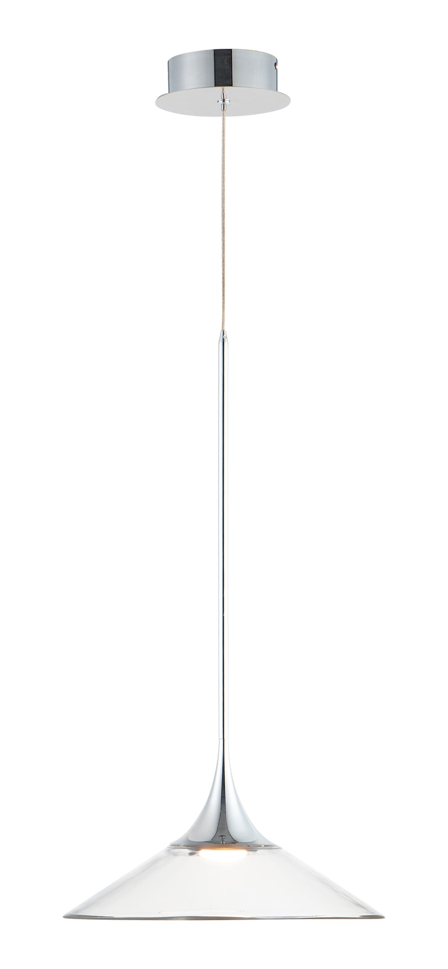 ET2 Lighting E21533-24PC Single Pendant - Polished Chrome