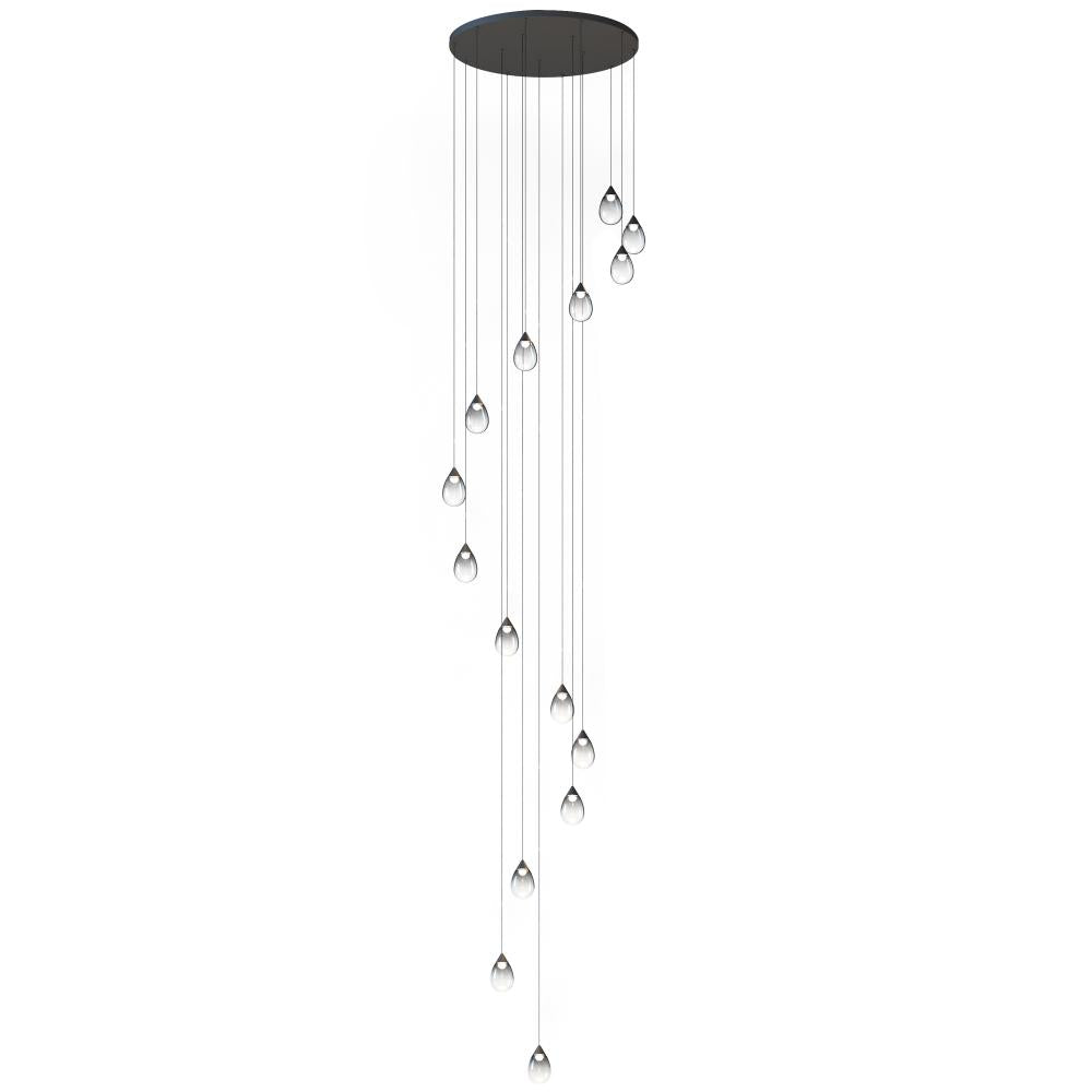 Dewdrop 33.75 Inch Multi – Black – E21569-142BK