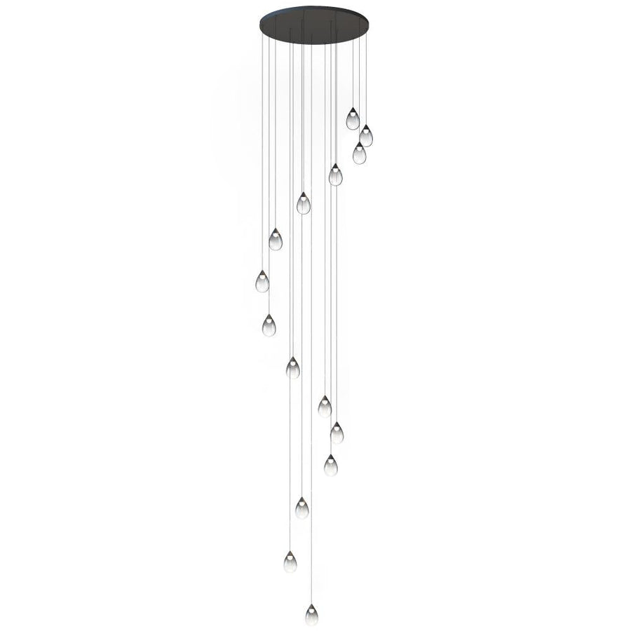 Dewdrop 33.75 Inch Multi – Black – E21569-142BK