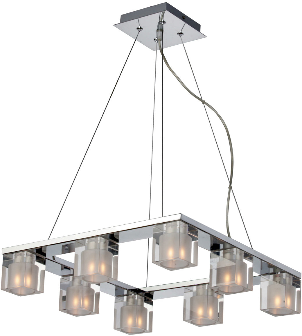 ET2 Lighting E22037-18 Single Pendant - Polished Chrome