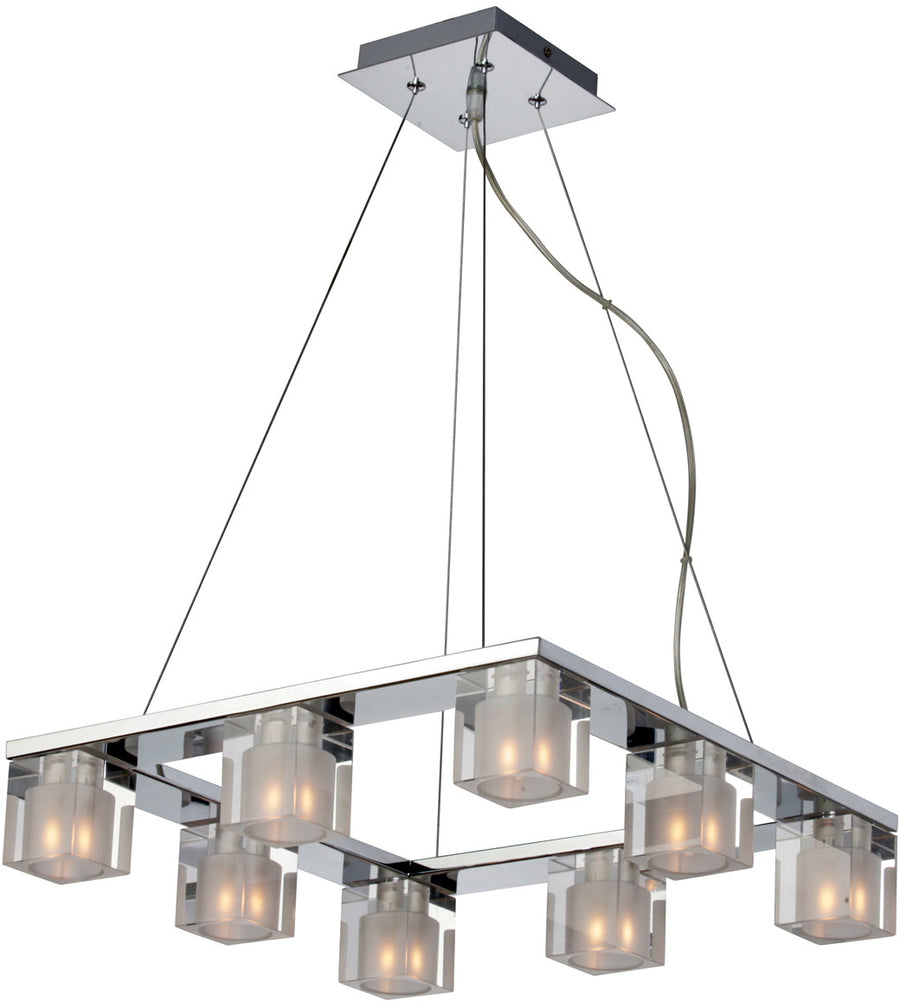 ET2 Lighting E22037-18 Single Pendant - Polished Chrome