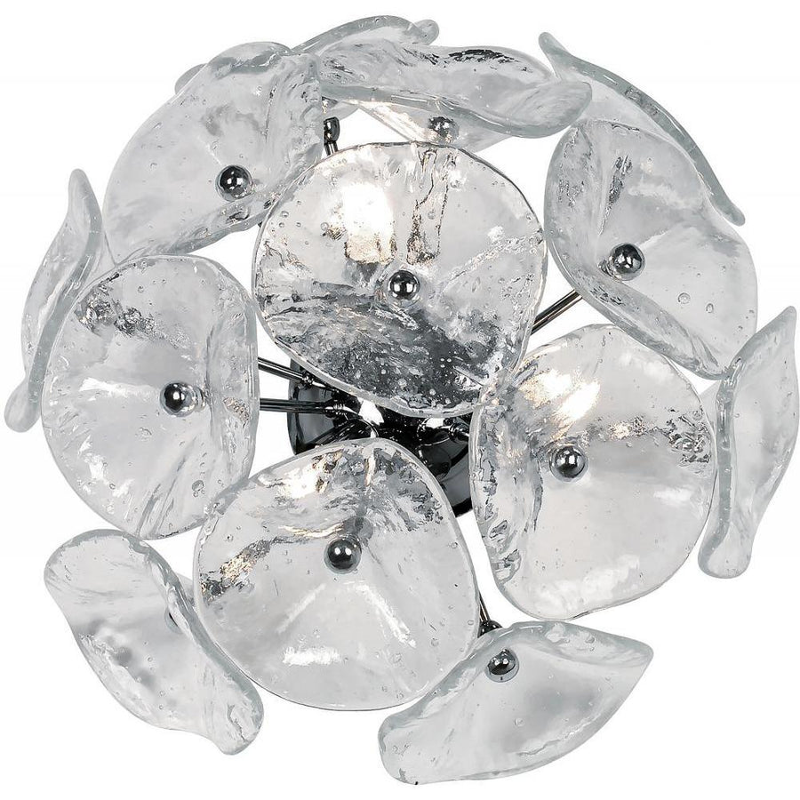 14.25 Inch Wall Sconce – Polished Chrome