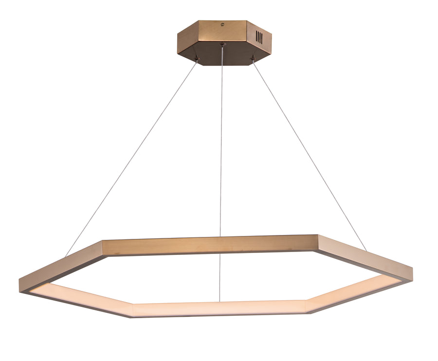 ET2 Lighting E22285-BCN Suspension Pendant - Brushed Champagne