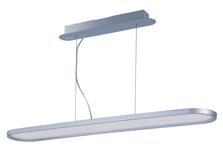 ET2 Lighting E22449-11MS Single Pendant - Matte Silver