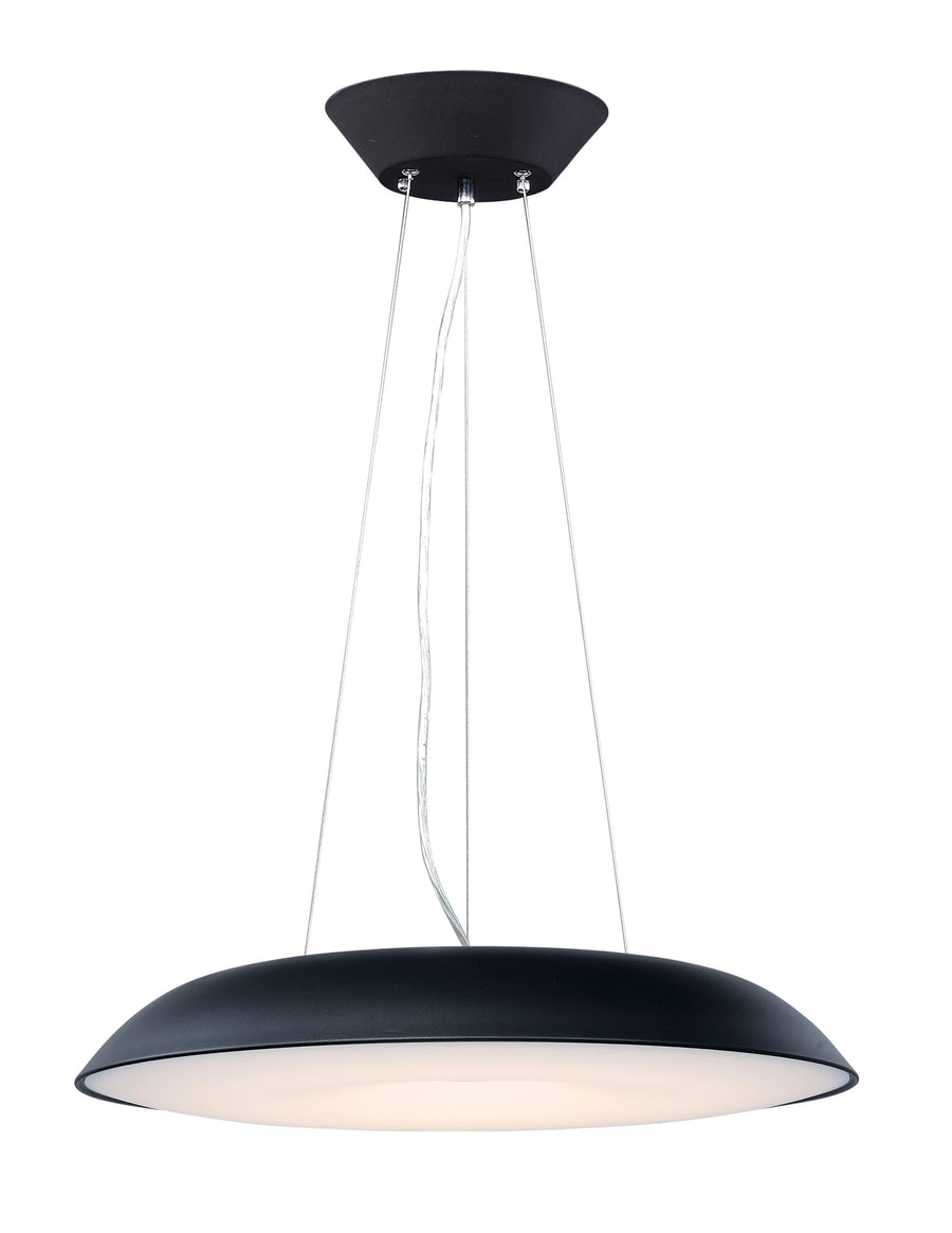 ET2 Lighting E22624-BK Single Pendant - Black