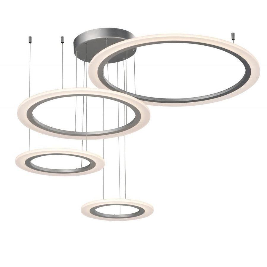 35.5 Inch Pendant – Matte Silver