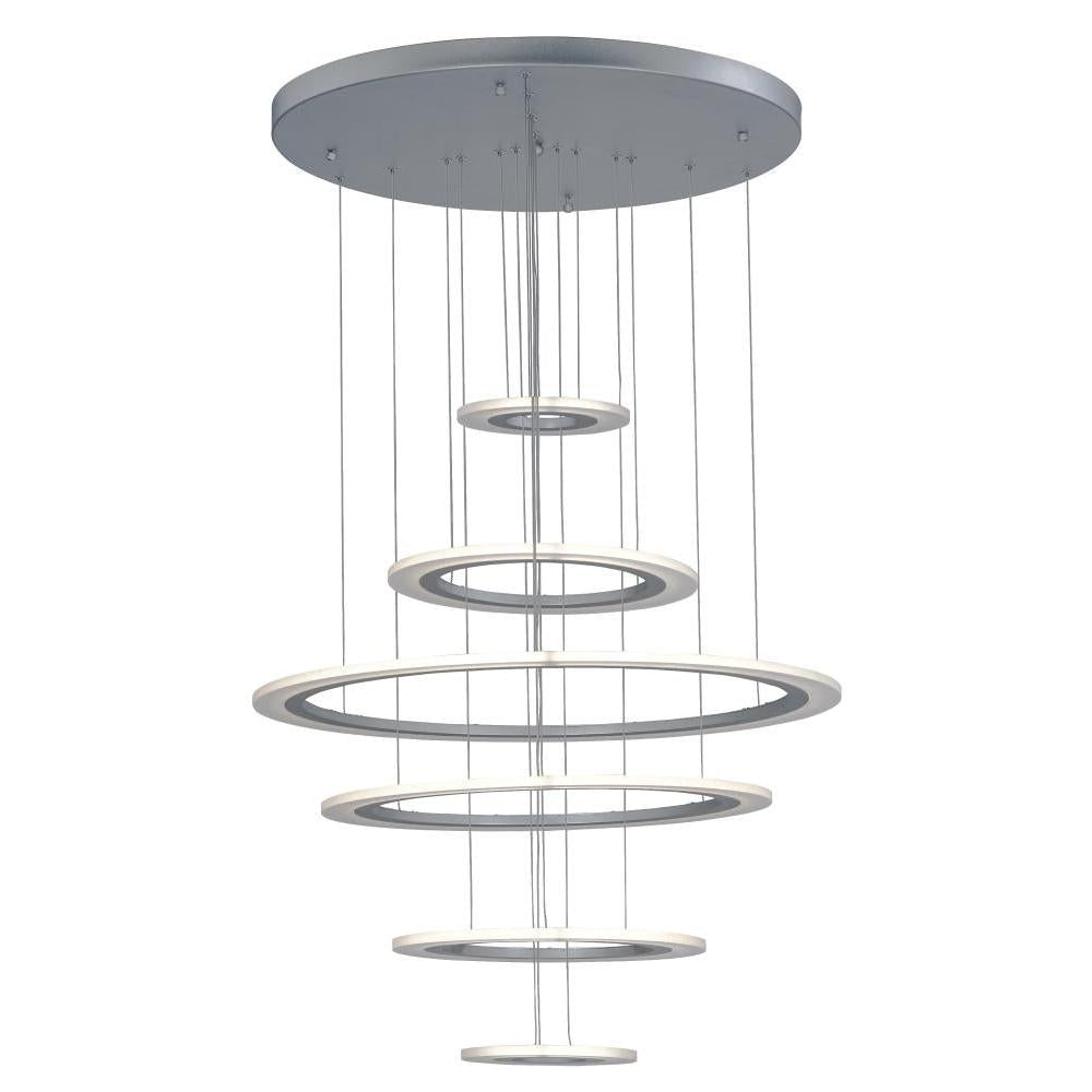 30 Inch Pendant – Matte Silver