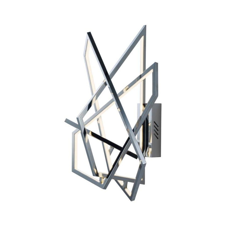 20 Inch Wall Sconce – Polished Chrome