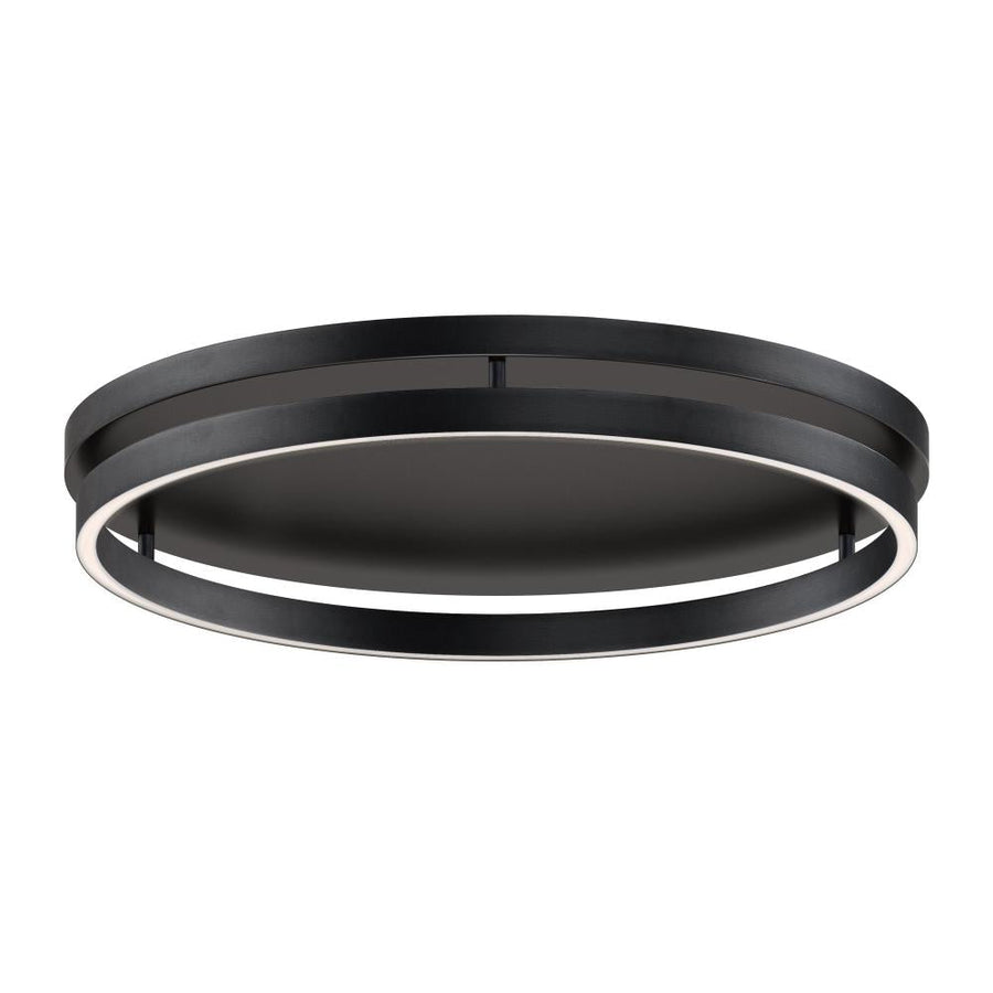 24.5 Inch Flush Mount – Black