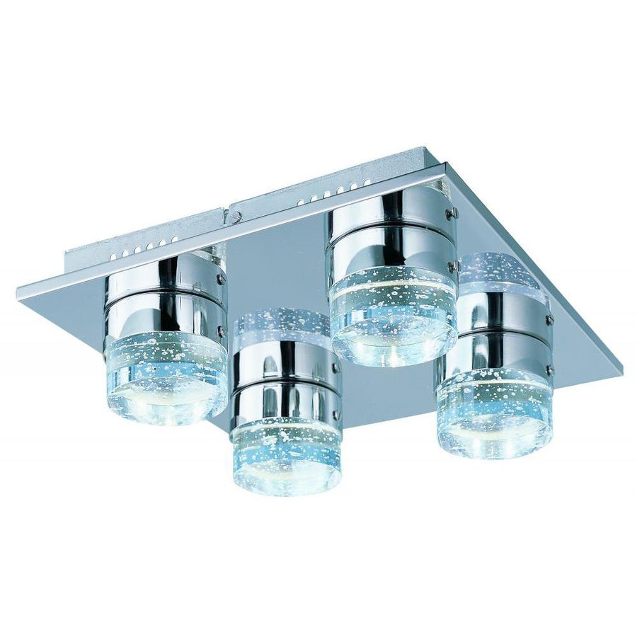 13 Inch Flush Mount – Polished Chrome