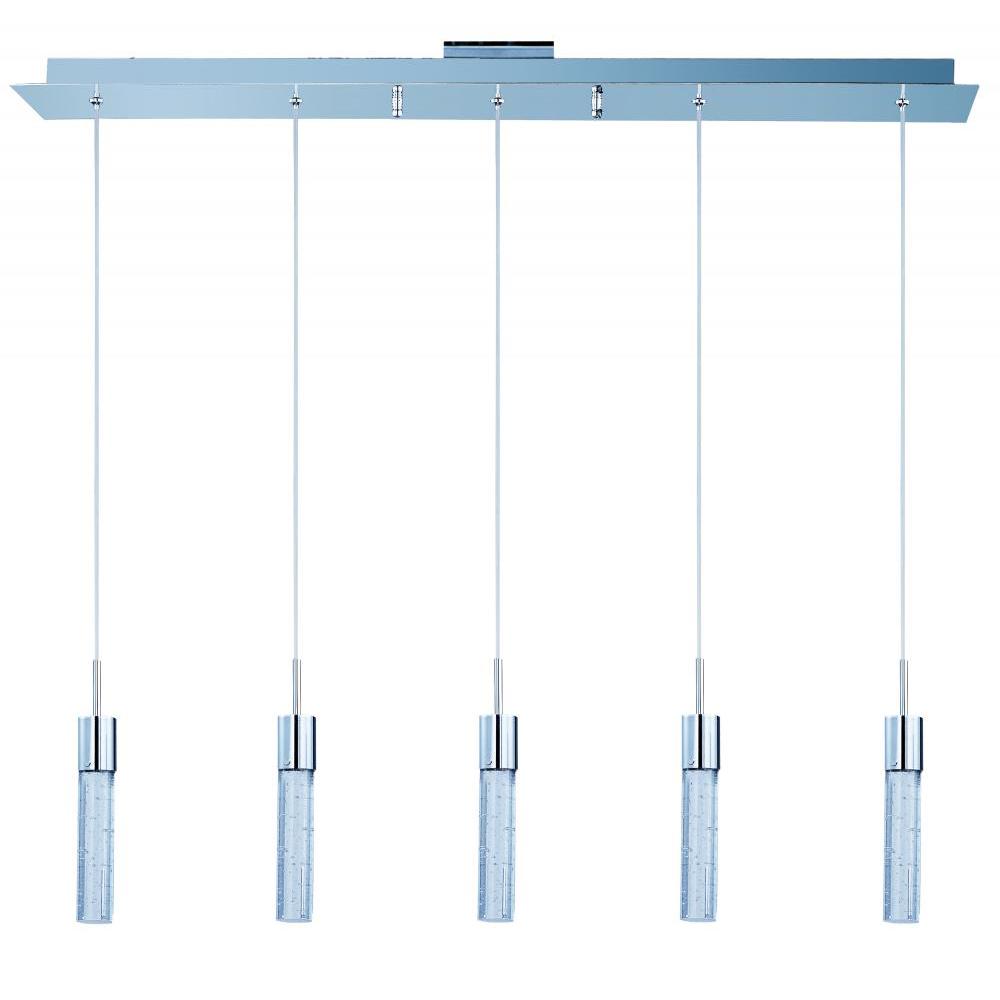 39 Inch Linear Pendant – Polished Chrome