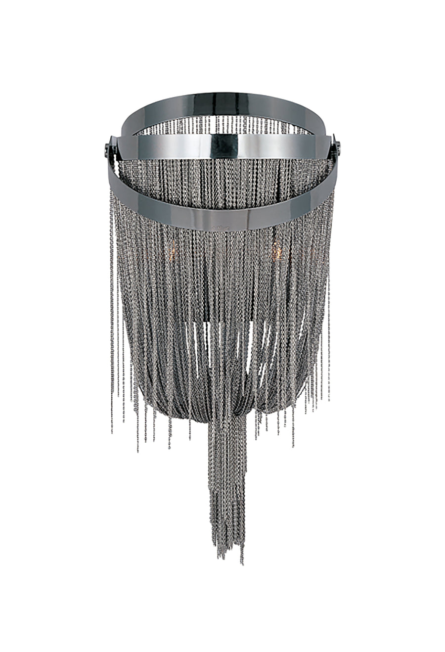 ET2 Lighting E22852-97BC Wall Sconce - Black Chrome