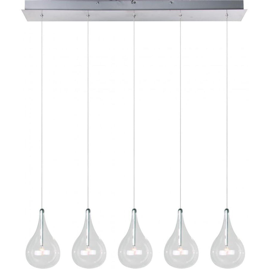 5 Inch Linear Pendant – Polished Chrome