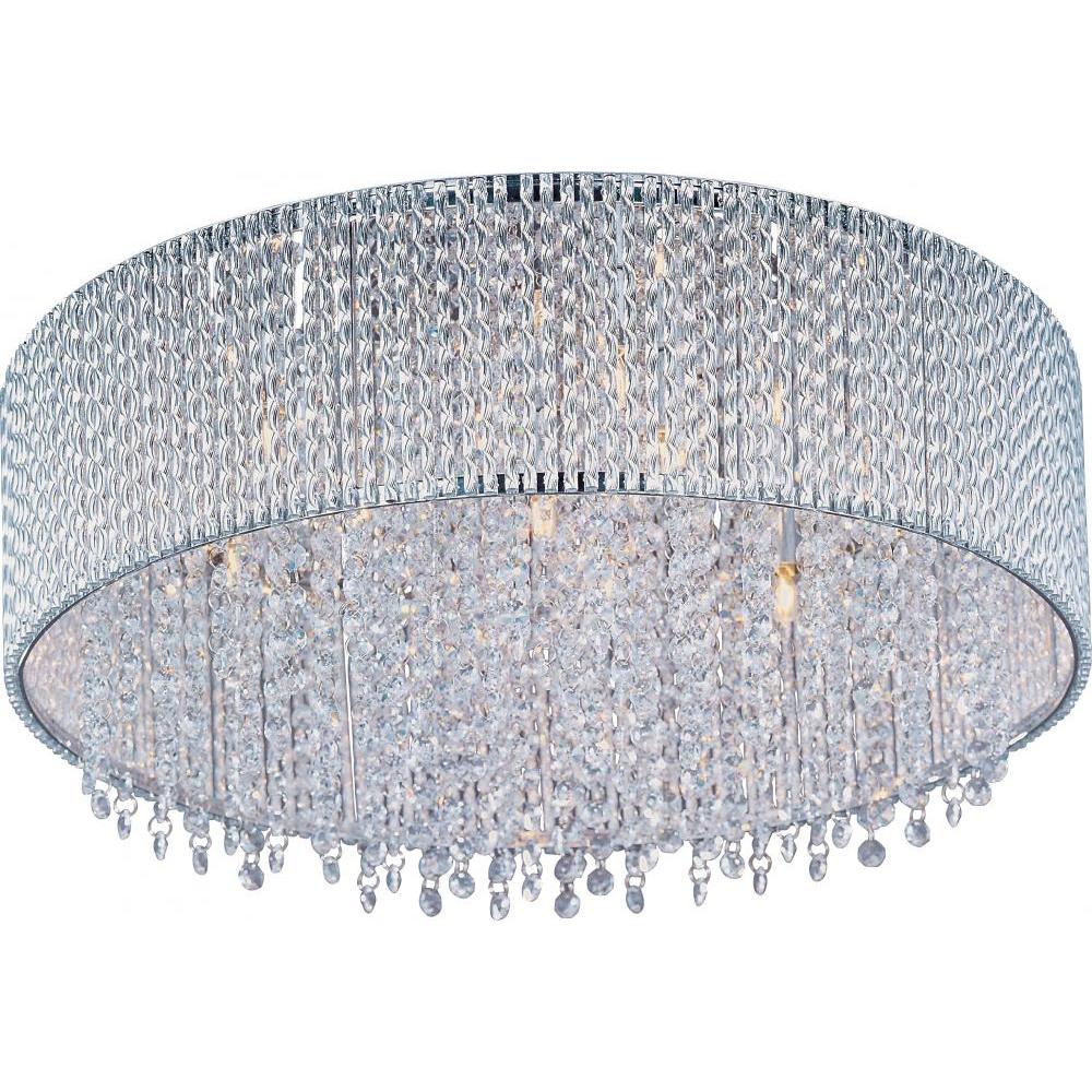 16.75 Inch Flush Mount – Polished Chrome