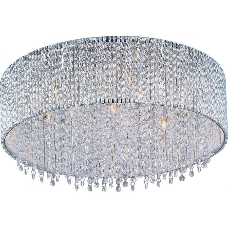 16.75 Inch Flush Mount – Polished Chrome
