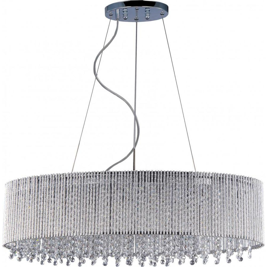 12 Inch Pendant – Polished Chrome