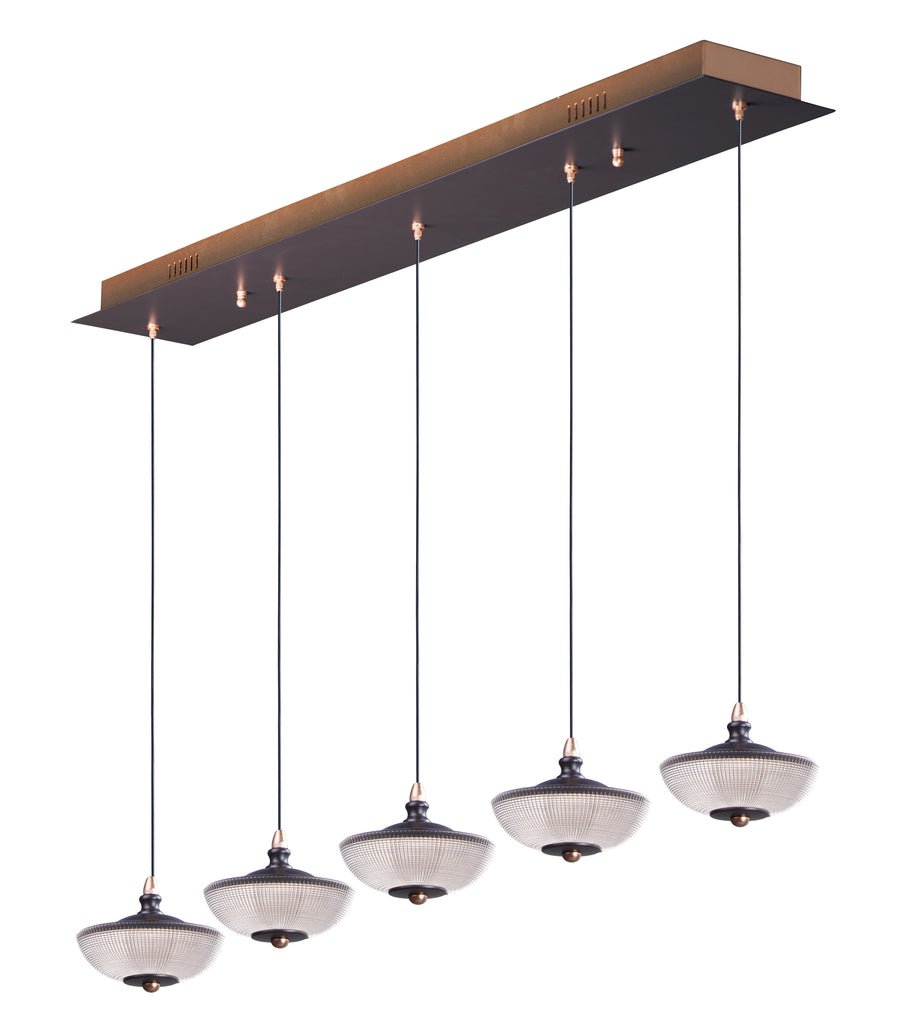 ET2 Lighting E23155-126BRZGLD Linear Pendant - Bronze / Gold