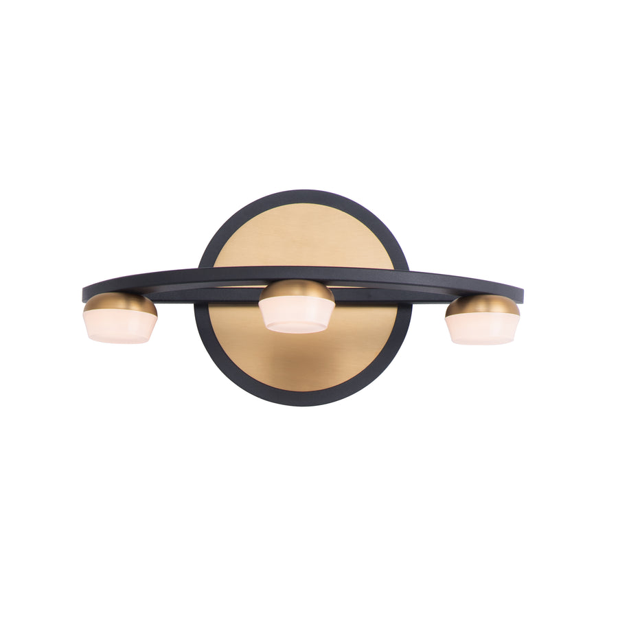ET2 Lighting E23161-75BKGLD Bath Vanity - Black / Gold