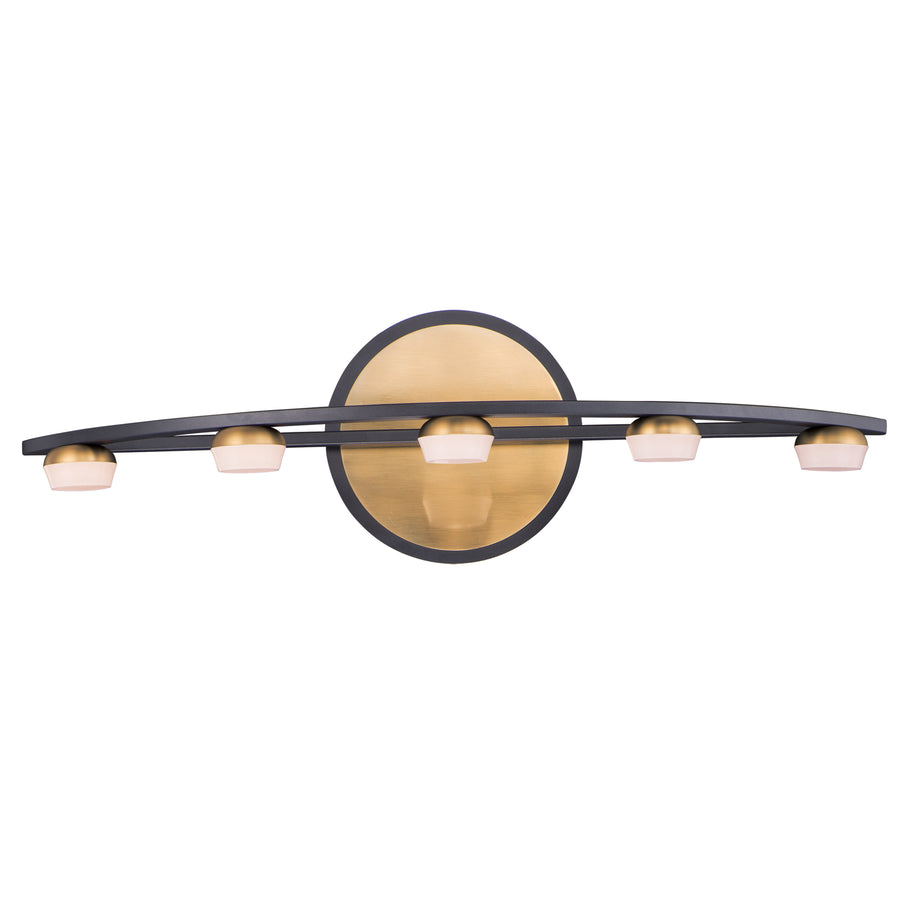 ET2 Lighting E23163-75BKGLD Bath Vanity - Black / Gold