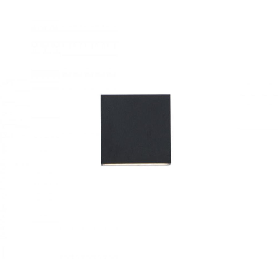 4.75 Inch Outdoor Wall Light – Black