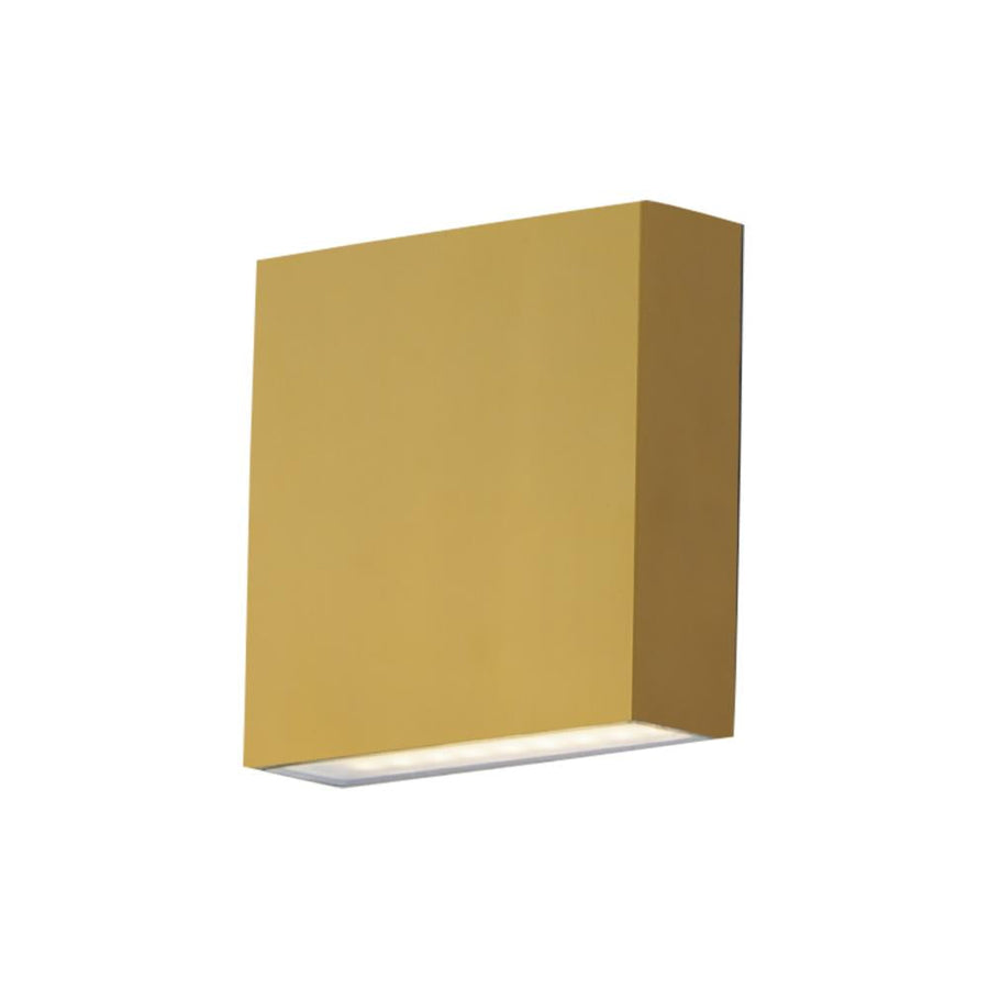4.75 Inch Outdoor Wall Light – Natural Aged Brass