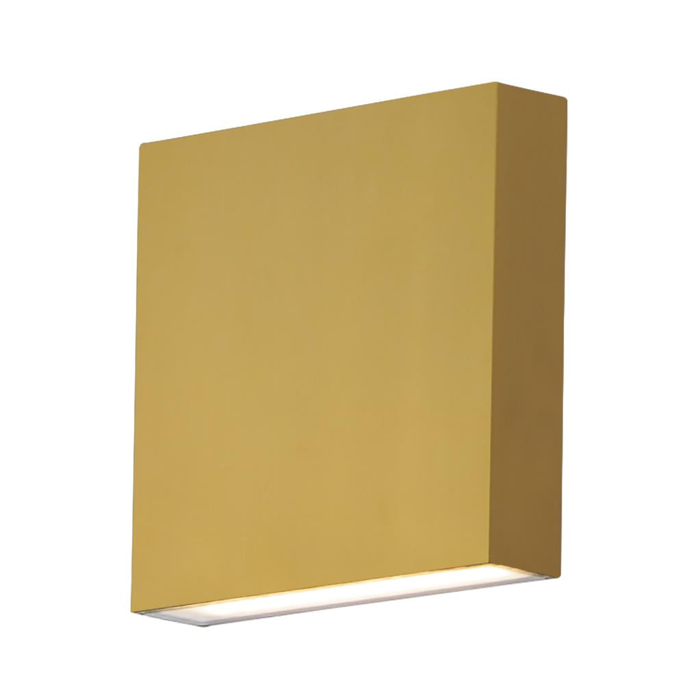 6.25 Inch Outdoor Wall Light – Natural Aged Brass
