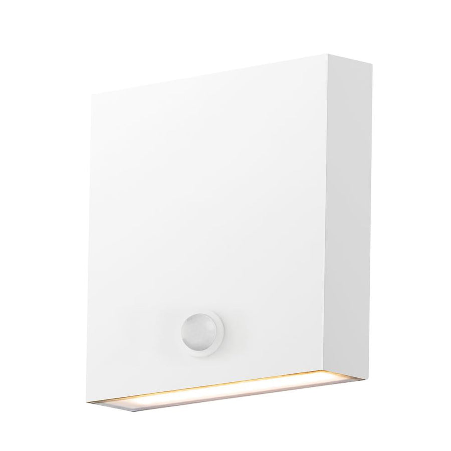 Brik 6.25 Inch Outdoor Wall Sconce – White – E23214-WT/MSP
