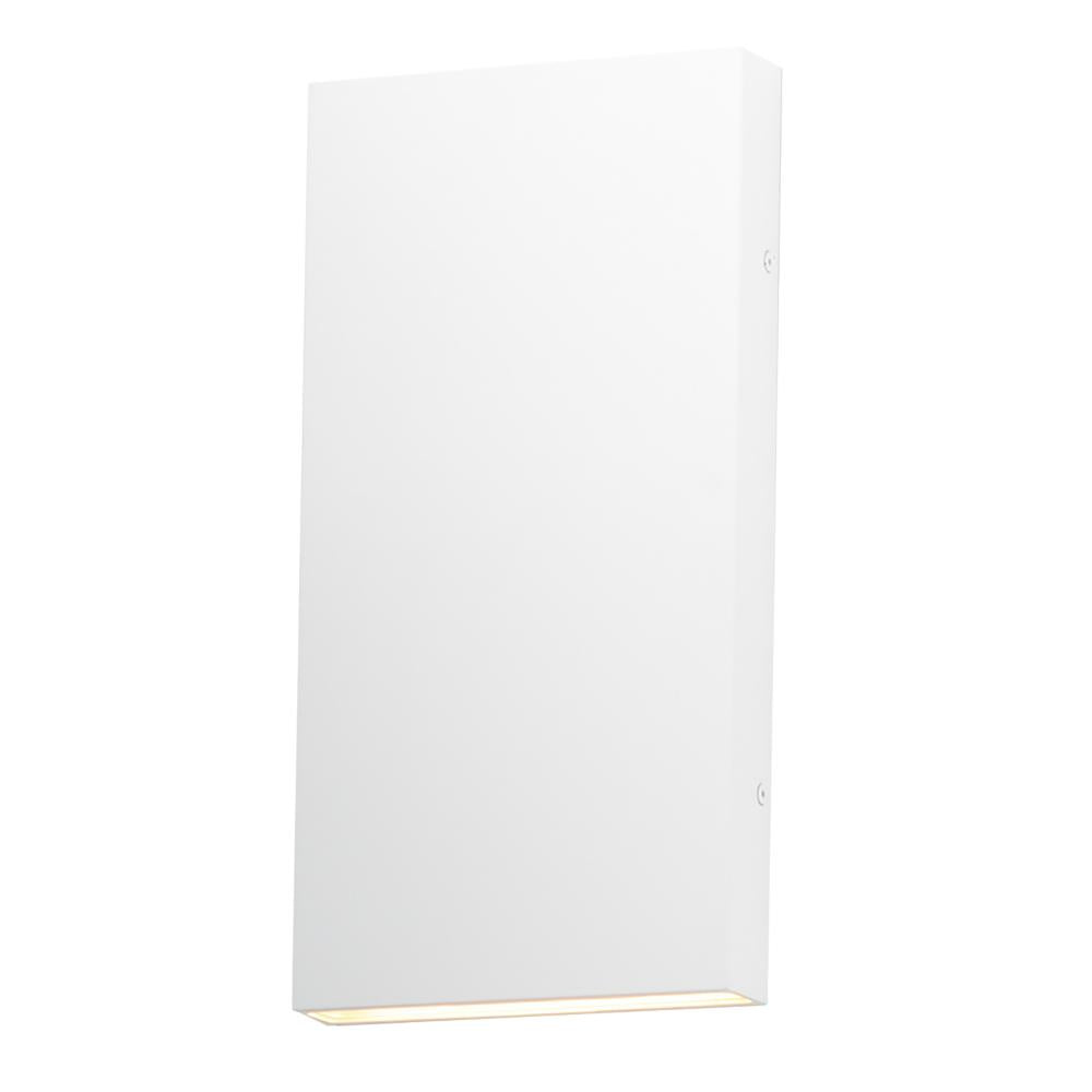 7 Inch Outdoor Wall Light – White