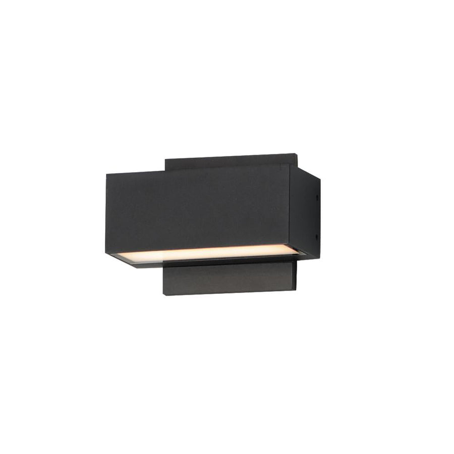 Blok 6.75 Inch Outdoor Wall Sconce – Black – E23217-BK
