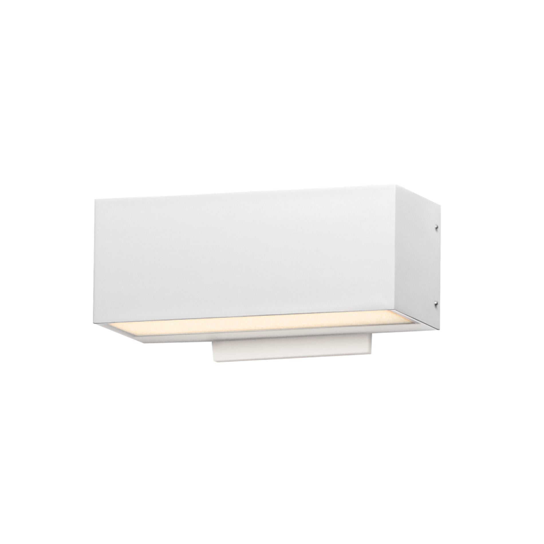 Blok 9 Inch Outdoor Wall Sconce – White – E23219-WT