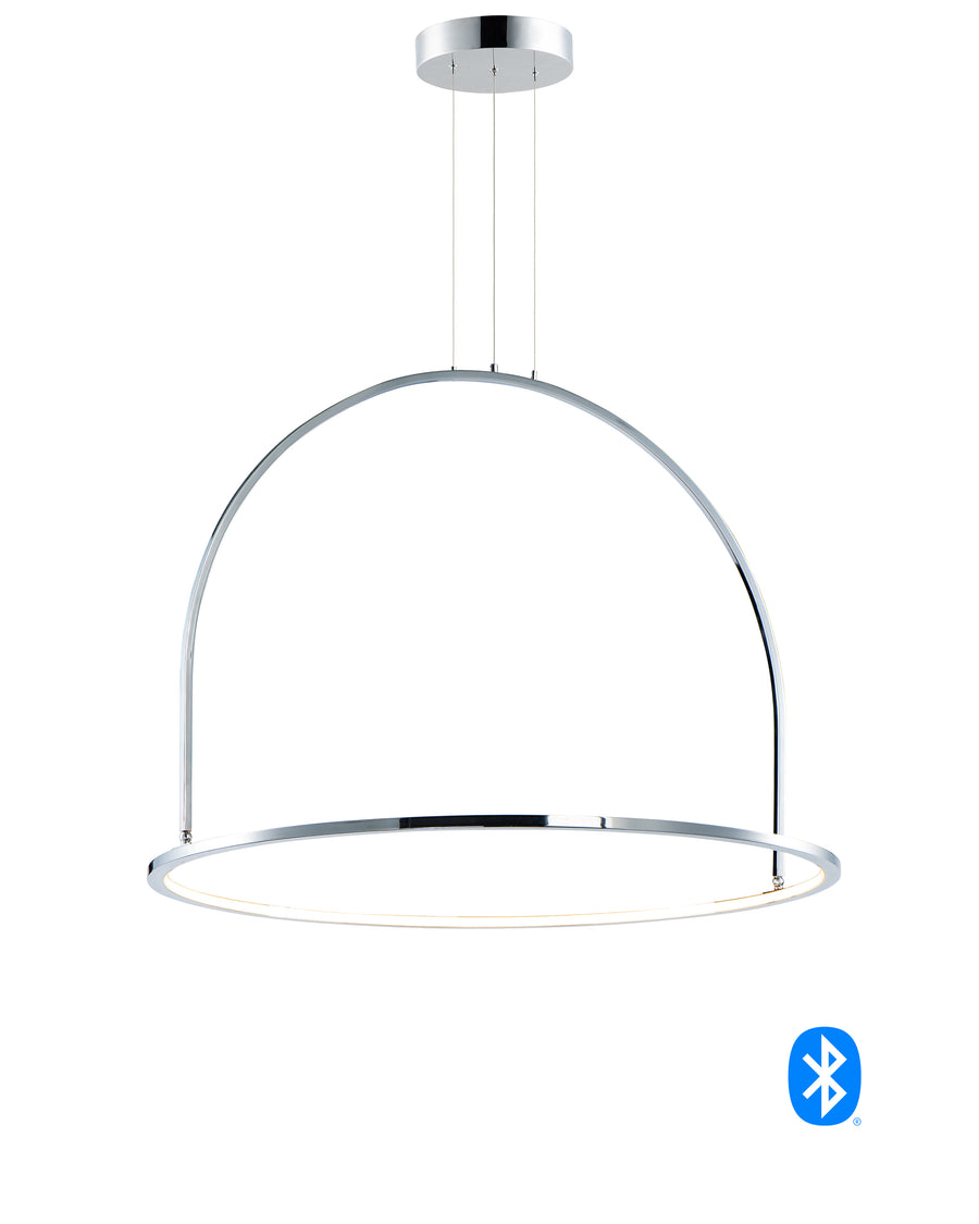 ET2 Lighting Halo-Old E23328-PC Single Pendant - Polished Chrome