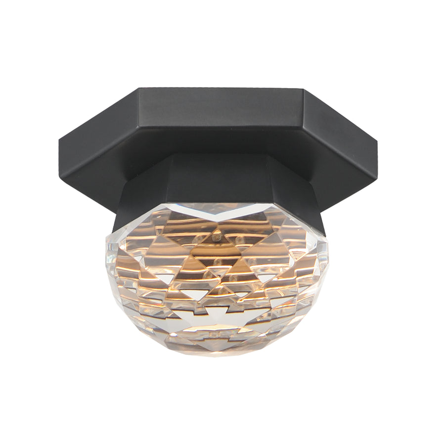 ET2 Lighting E23340-122BK Flush Mount - Black