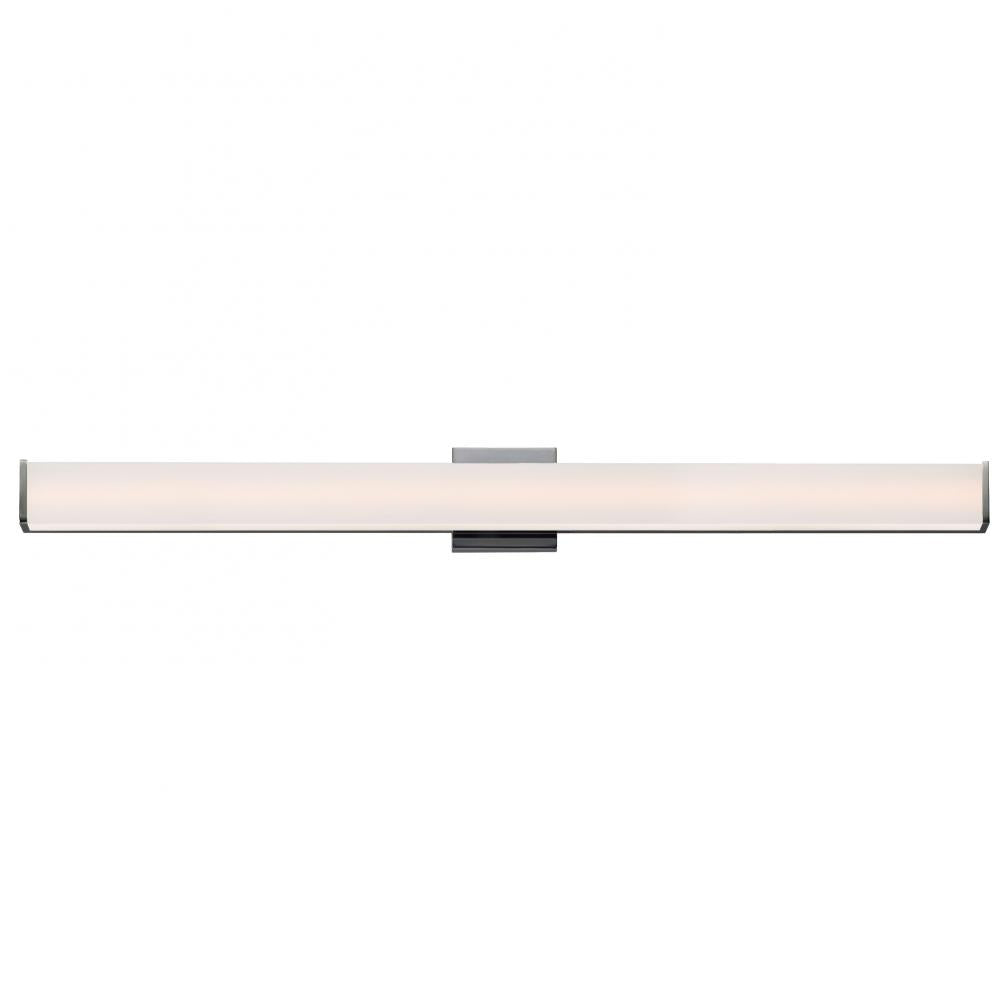 0 Inch Vanity Light – Satin Nickel