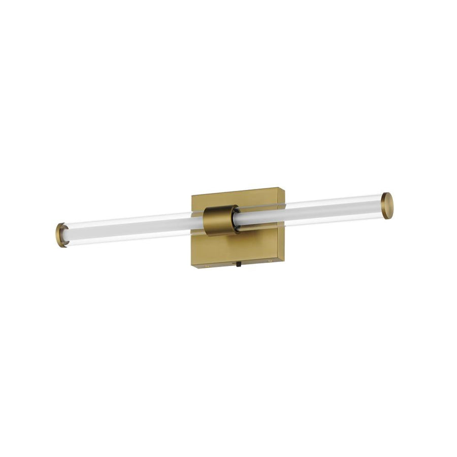23.25 Inch Vanity Light – Natural Aged Brass