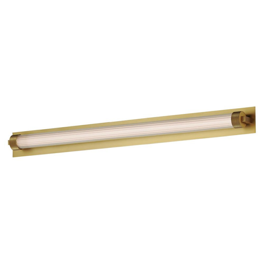 Doric 4.75 Inch Wall Sconce – Natural Aged Brass – E23484-144NAB