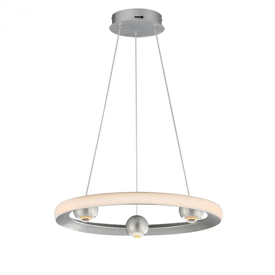 18 Inch Pendant – Brushed Aluminum