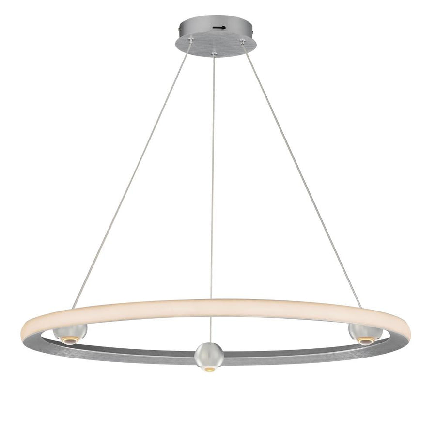 32 Inch Pendant – Brushed Aluminum