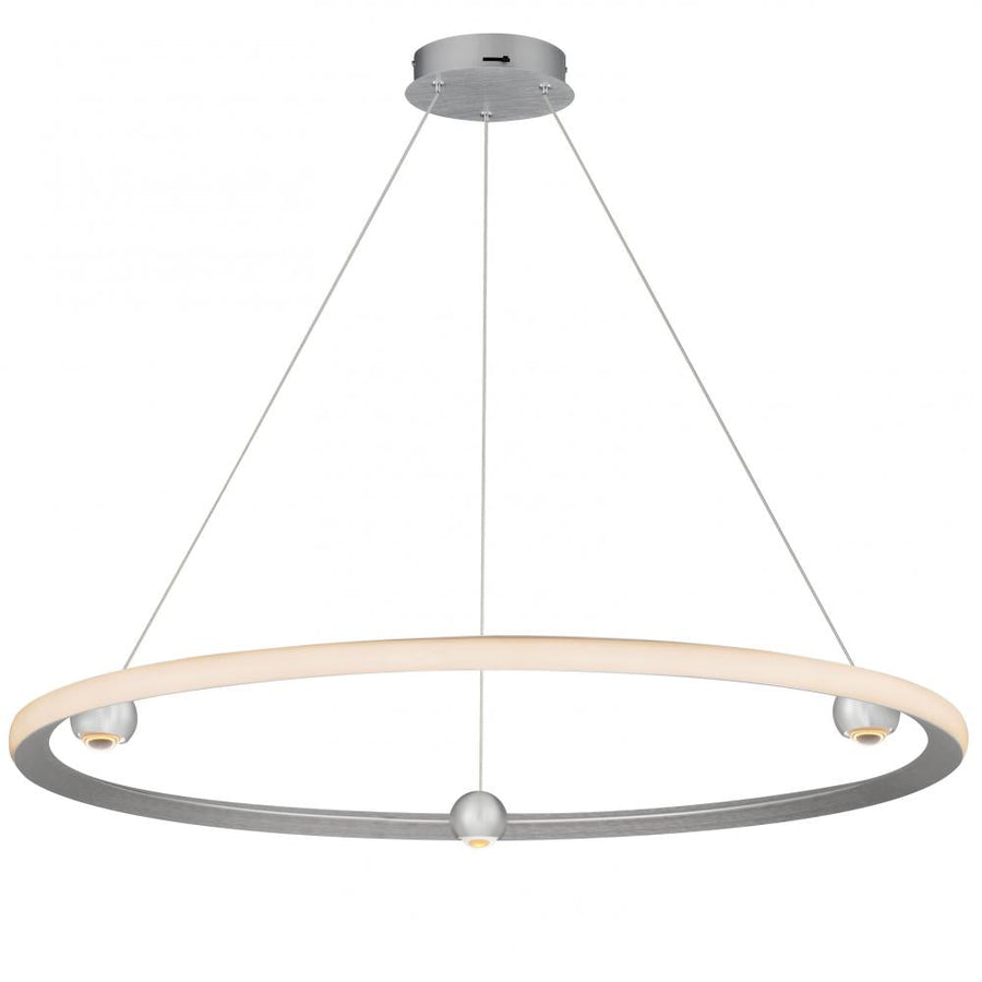 40 Inch Pendant – Brushed Aluminum
