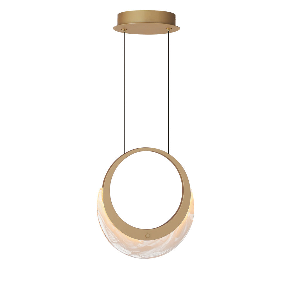 Lyra 0.5 Inch Single Pendant – Gold – E23911-112GLD