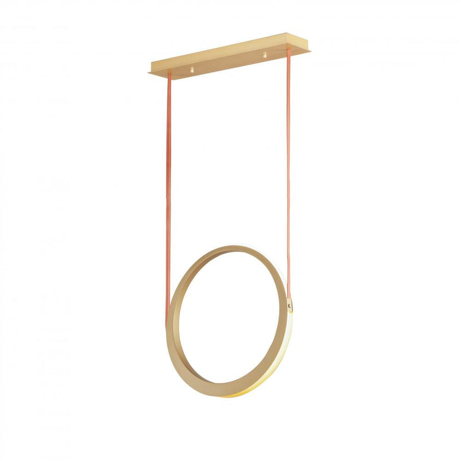 5.5 Inch Pendant – Natural Aged Brass