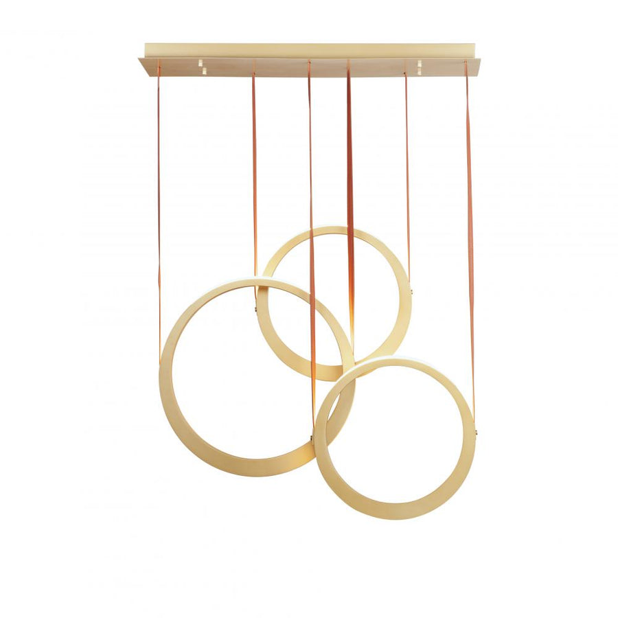 9 Inch Pendant – Natural Aged Brass