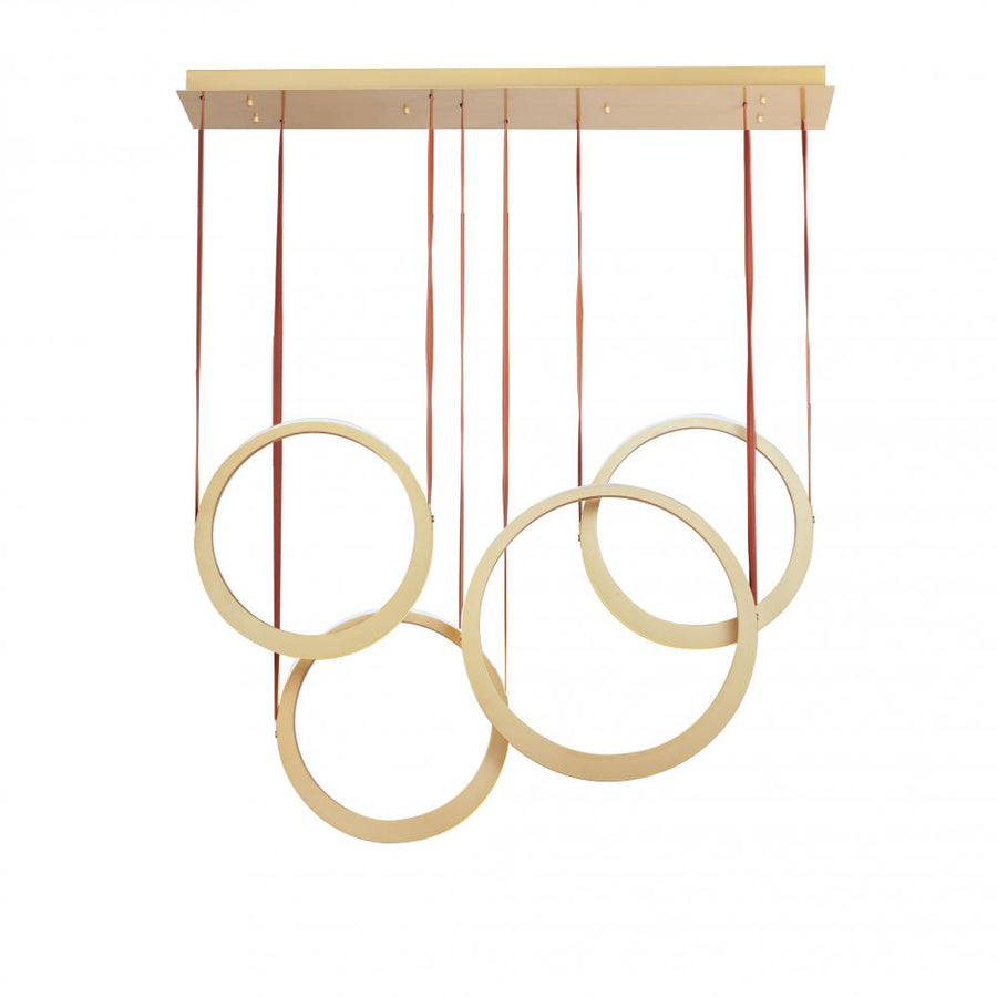 9 Inch Pendant – Natural Aged Brass
