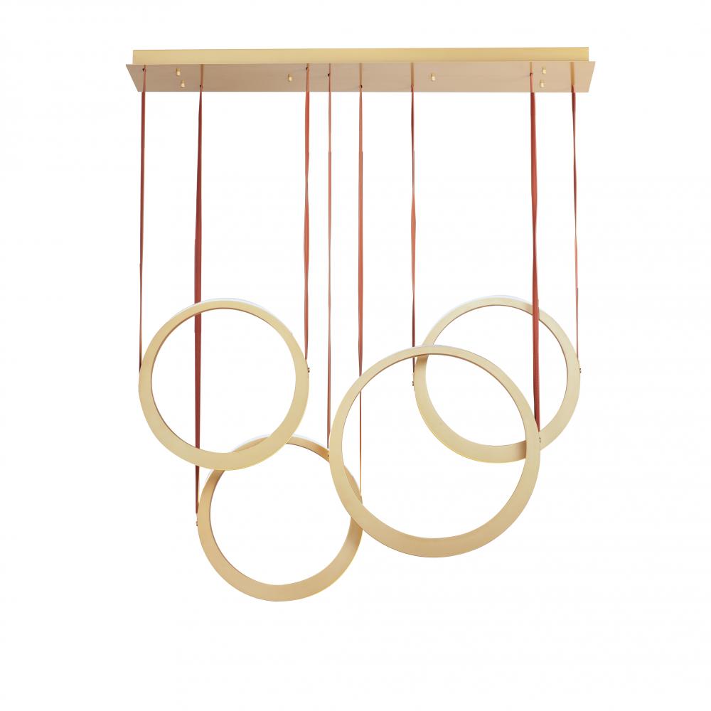 9 Inch Pendant – Natural Aged Brass